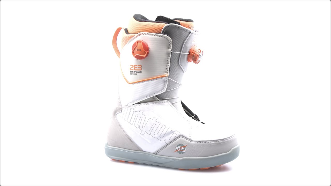Cizme de snowboard pentru bărbați THIRTYTWO Lashed Double Boa Powell '22 alb 8105000482