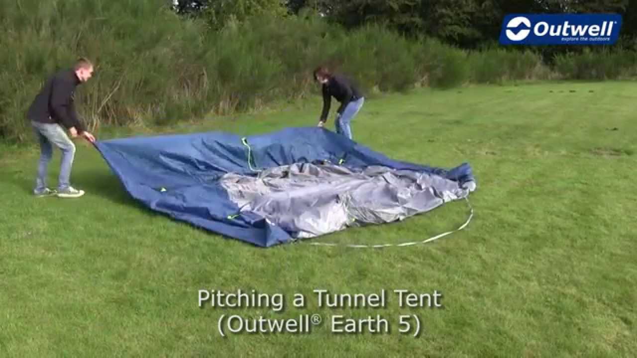 Outwell cort de camping pentru 5 persoane Earth 5 albastru marin 111265