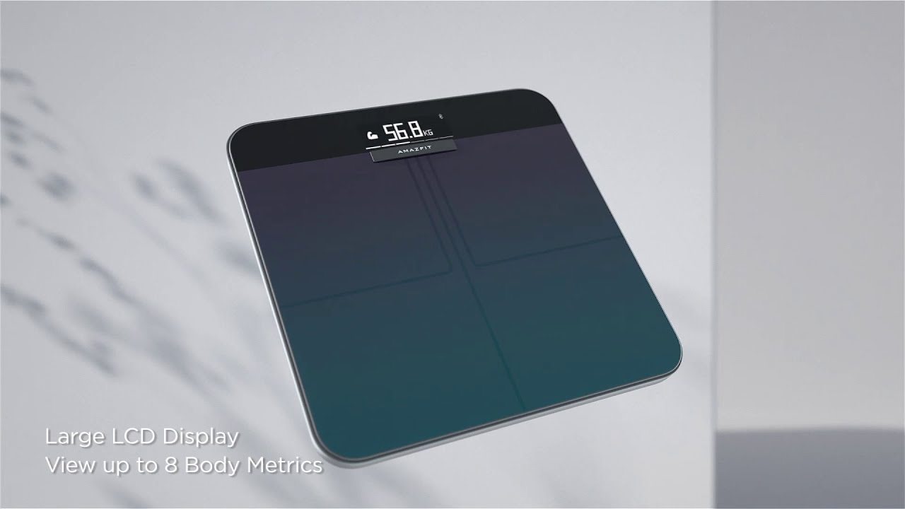 Amazfit Smart Scale-Aurora negru D2003EU1N