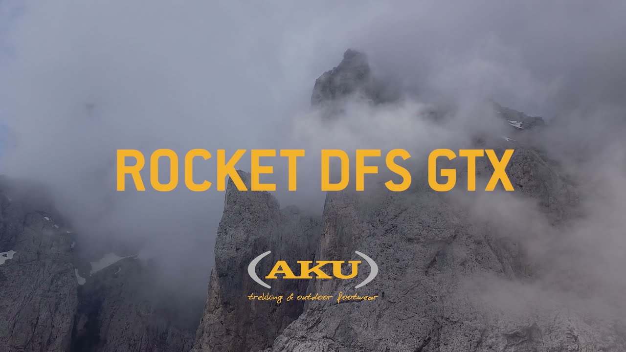 AKU Rocket Dfs GTX cizme de trekking pentru bărbați negru-portocaliu 726-108