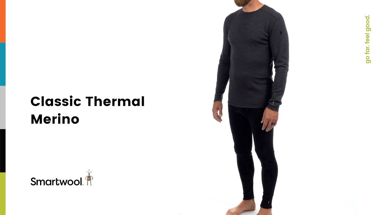 Tricou termic cu mânecă lungă pentru bărbați Smartwool Merino 150 Baselayer Long Sleeve Boxed, negru, 00749-001-S