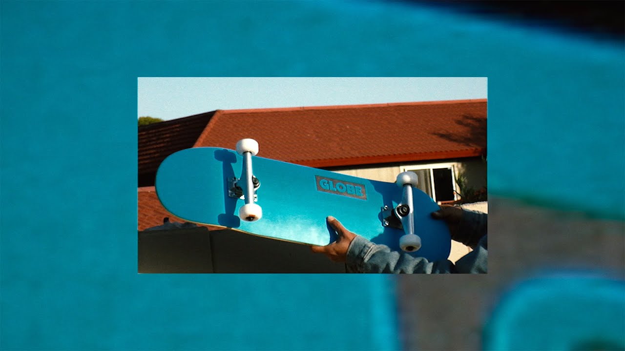 Globe Goodstock skateboard clasic albastru marin 10525351