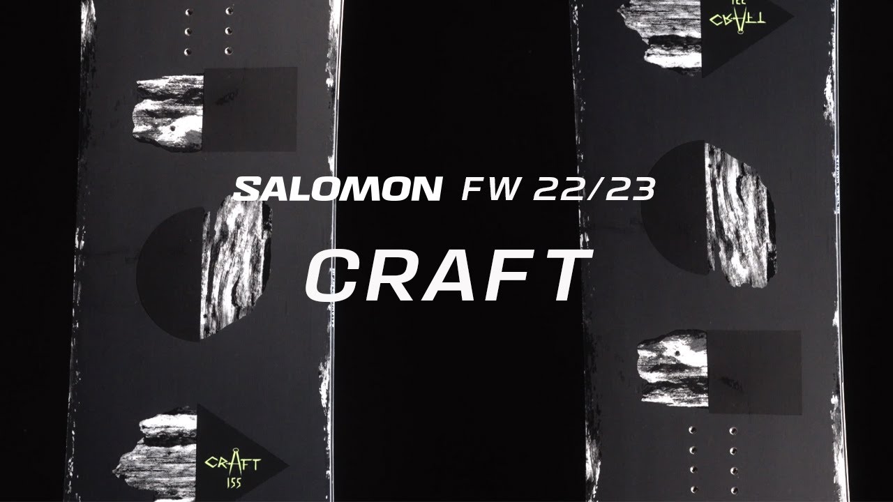 Salomon Craft snowboard pentru bărbați negru L47017600