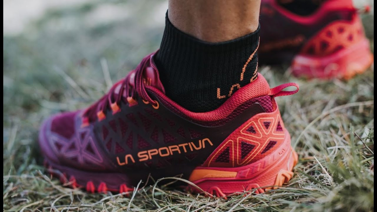 Pantofi de alergare La Sportiva Bushido II albastru/galben pentru bărbați 36S618705