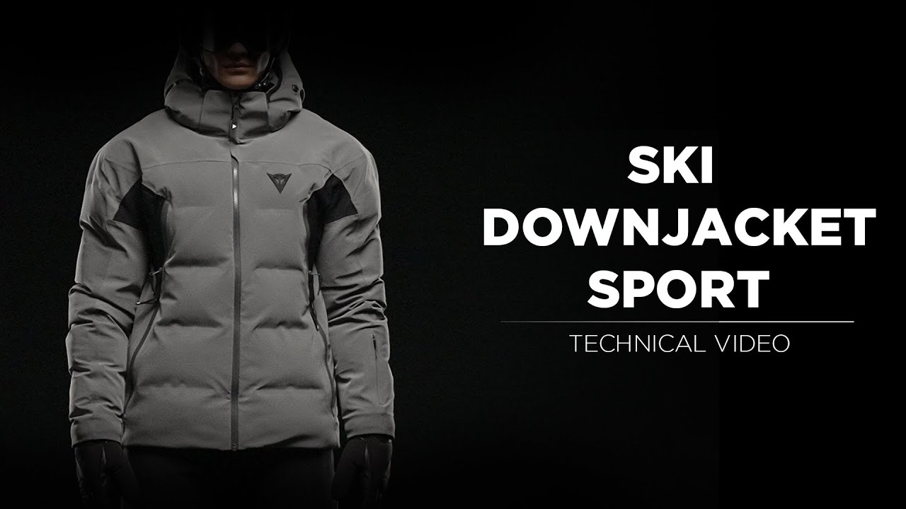 Jachetă de schi pentru bărbați Dainese Ski Downjacket Sport anthracite