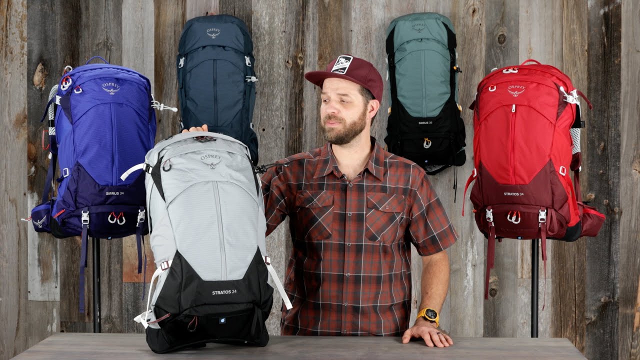 Rucsac pentru drumeții Osprey Stratos 44 gri 10003563