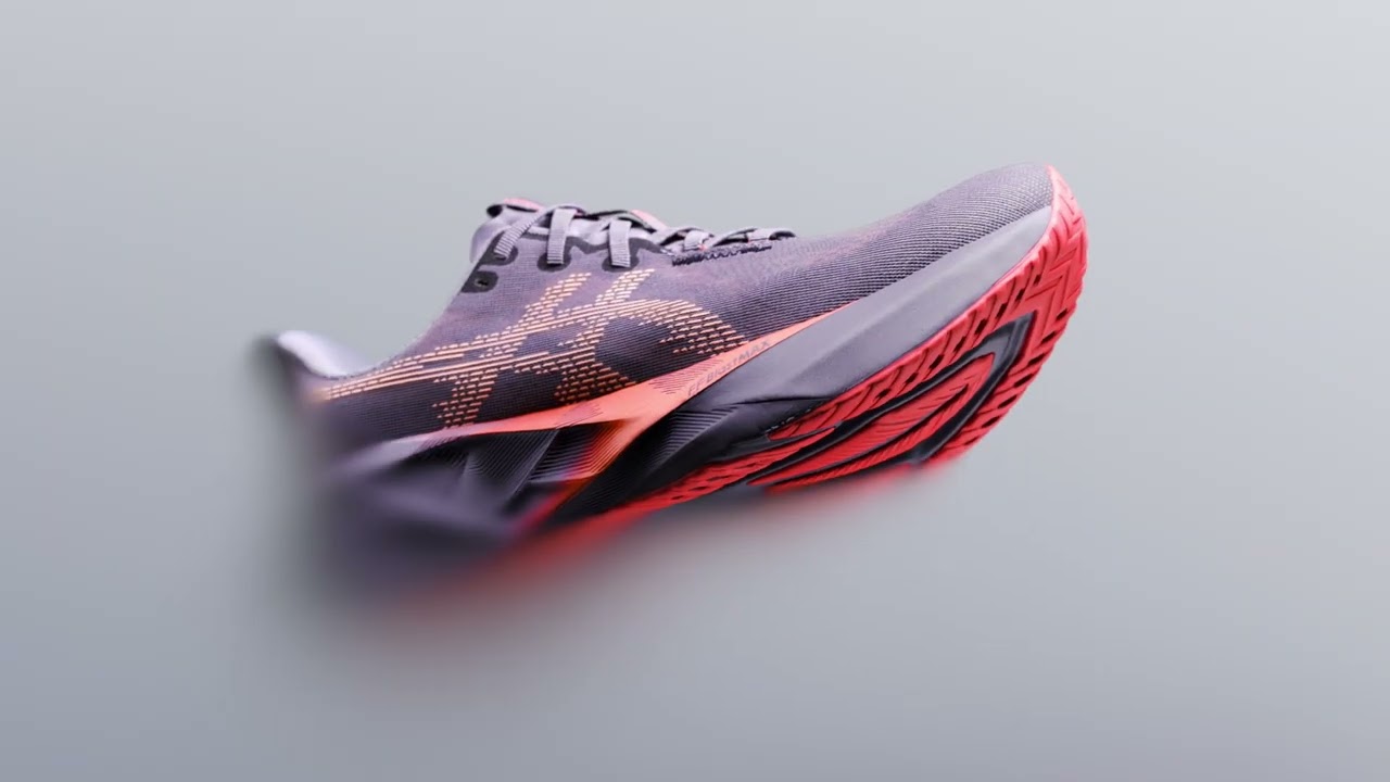 Încălțăminte de alergare pentru femei ASICS Novablast 5 greyish purple/coral reef