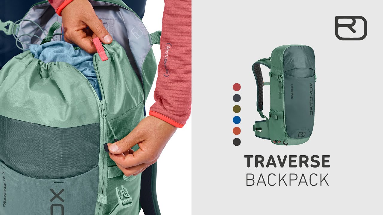 ORTOVOX Traverse 38 S rucsac de drumeție roșu 4854300003