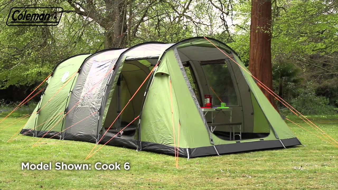Coleman Cook 4 persoane cort de camping verde 2000019533