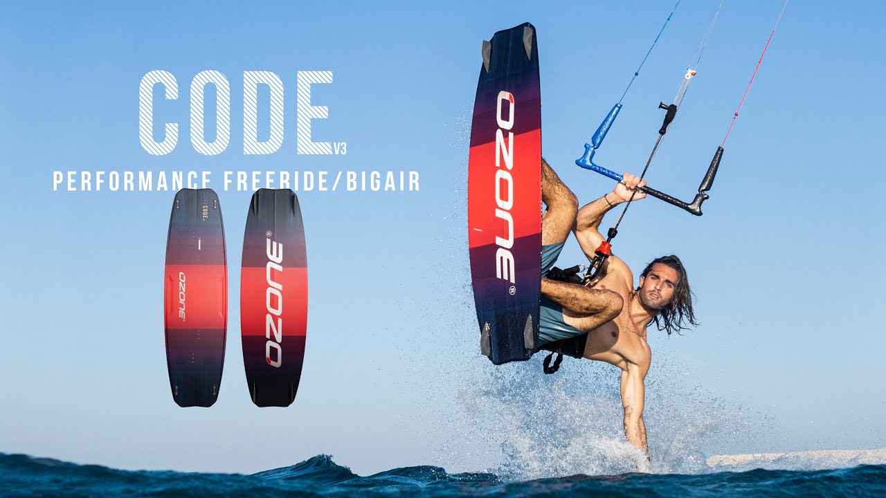 Ozone Code V3 kiteboard negru KBCOV313841F
