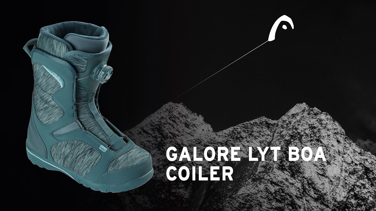 Boots de snowboard HEAD Galore Lyt Boa Coiler, negru, 354320