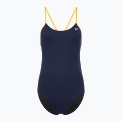 Costum de baie dintr-o bucată pentru femei TYR Hexa Cutoutfit navy/gold