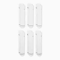 Șosete Nike Jordan Everyday Cushioned Crew 6 perechi white/black