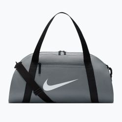 Geantă de antrenament pentru femei Nike Gym Club 24 l smoke grey/black/white