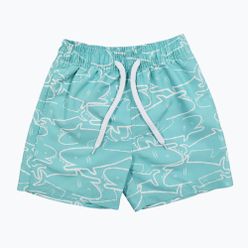 Pantaloni scurți de baie pentru copii Splash About Shark aruba blue