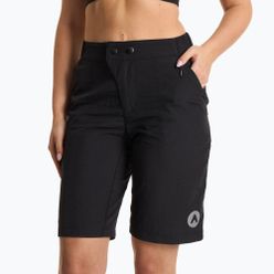 Pantaloni scurți de ciclism pentru femei ATTABO Ryst 2w1 negri