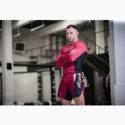 Pantaloni scurți de antrenament pentru bărbați  HOOK FIGHTING Ready To Spar czerwony