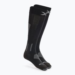 Șosete de schi X-Socks Ski Discover Merino Otc x black/grey