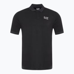 Tricou pentru bărbați EA7 Emporio Armani Train 7 Lines Polo black 1200