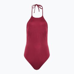 Costum de baie dintr-o piesă pentru femei Calvin Klein KW0KW02733 High Neck - RP plum gaze