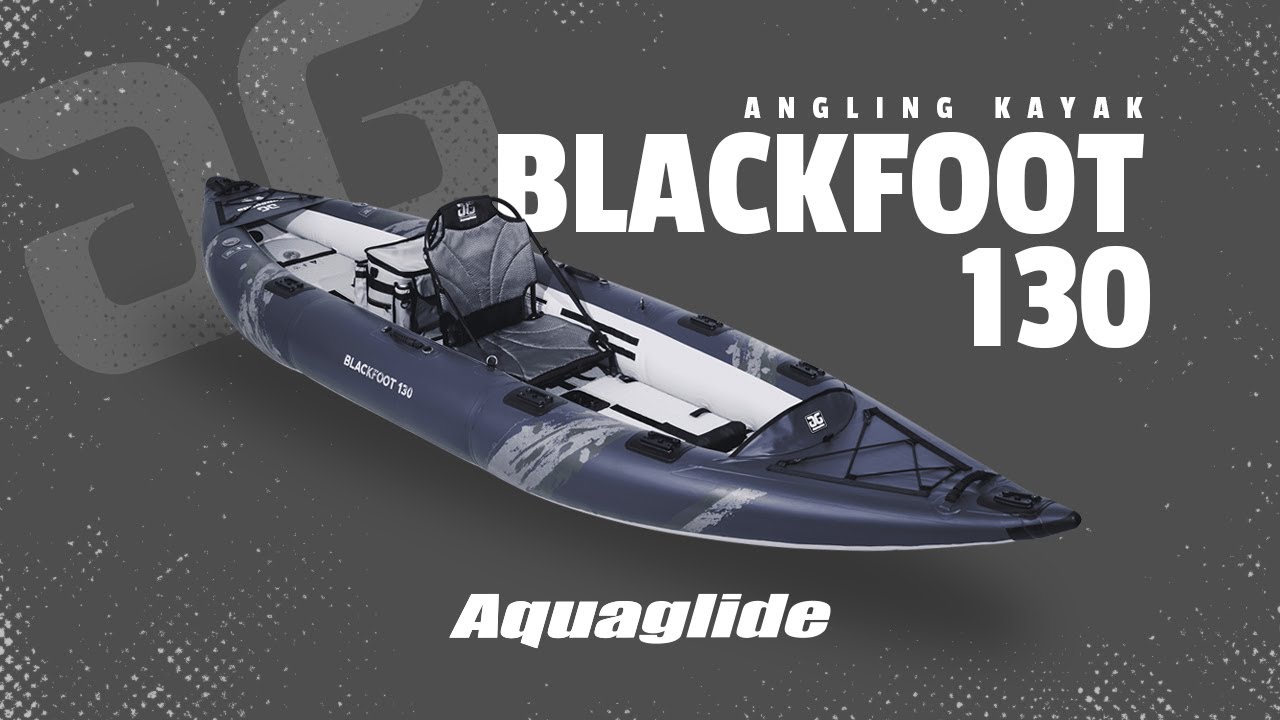 Aquaglide Blackfoot Angler 130 gri 584121103 Caiac gonflabil pentru 2 persoane Aquaglide Blackfoot Angler 130 gri 584121103 Caiac gonflabil pentru 2 persoane