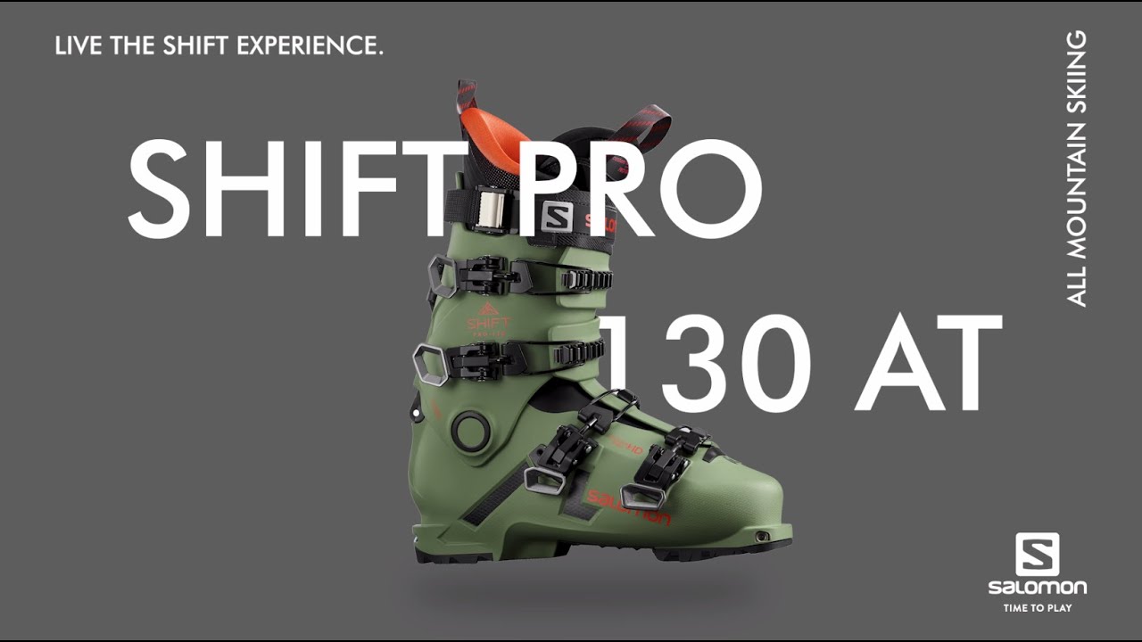 Bocanci de schi pentru bărbați Salomon Shift Pro 100 AT verde L47000800