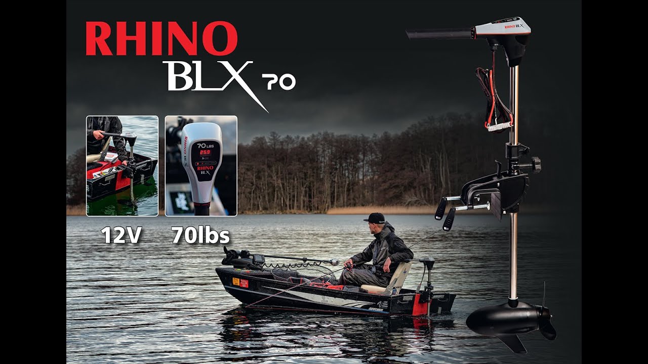 Rhino BLX 70 electrice Outboard negru 9930070