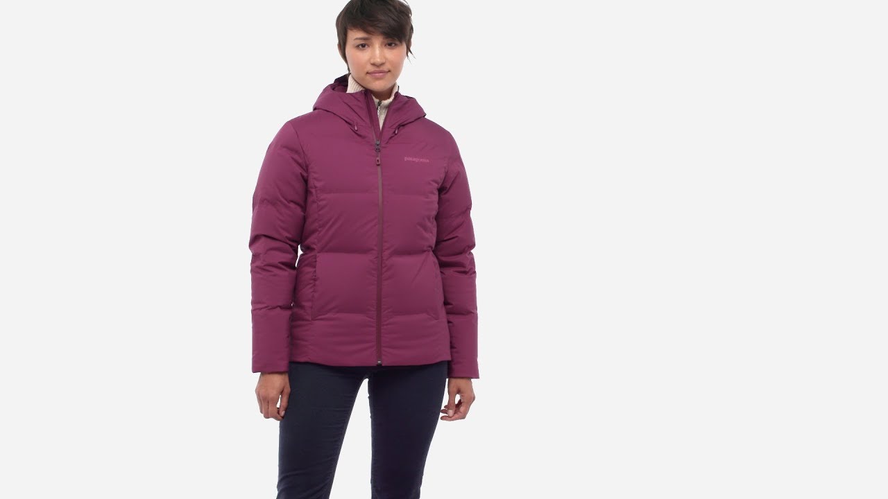 Geacă de iarnă pentru femei Patagonia Jackson Glacier obsidian plum