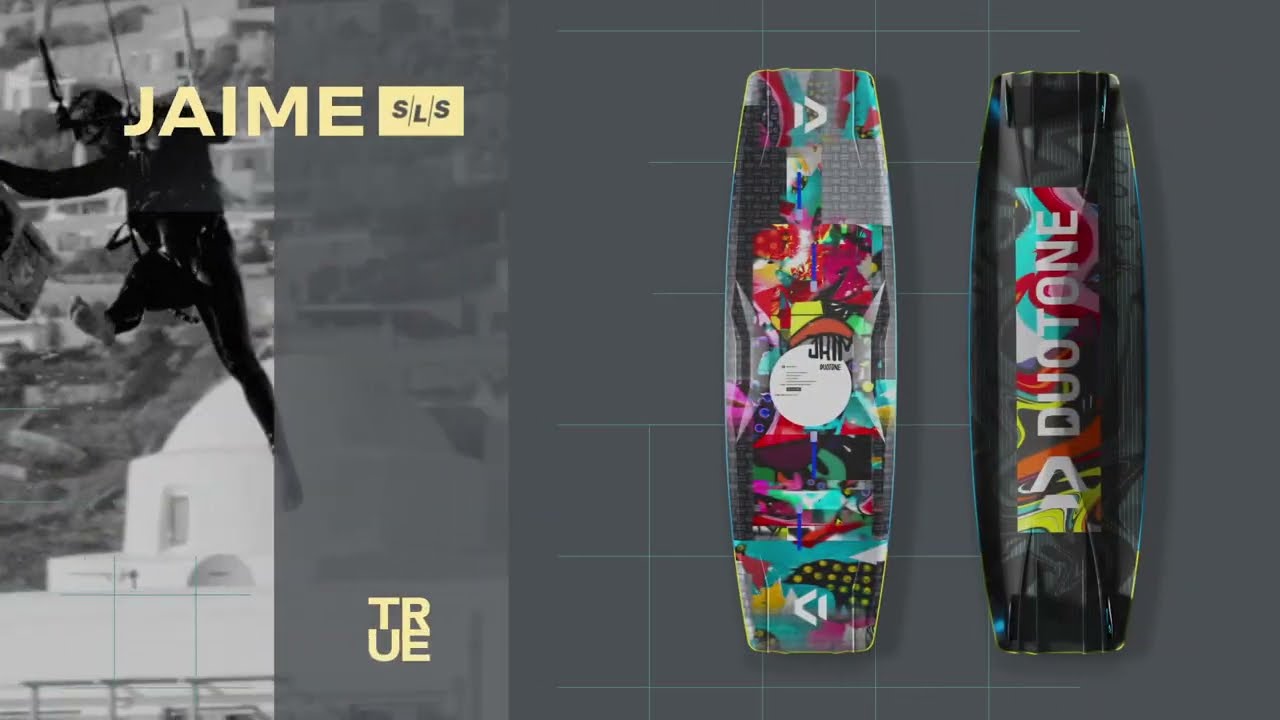 Placă de kitesurfing DUOTONE Kite TT Jaime SLS colorată 44230-3421