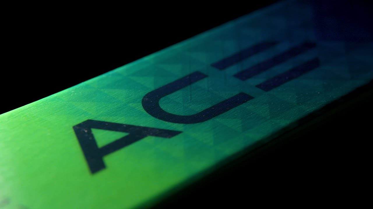 Elan Ace SCX Fusion + EMX 12 schiuri de coborâre verde-albastru AAJHRC21