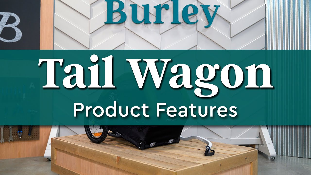 Cărucior pentru câini Burley Tail Wagon, galben, BU-947104
