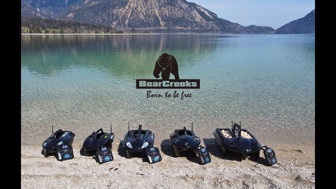 Bearcreecs iCatcher Bait boat 5.8GHz negru BC.V3.LITH