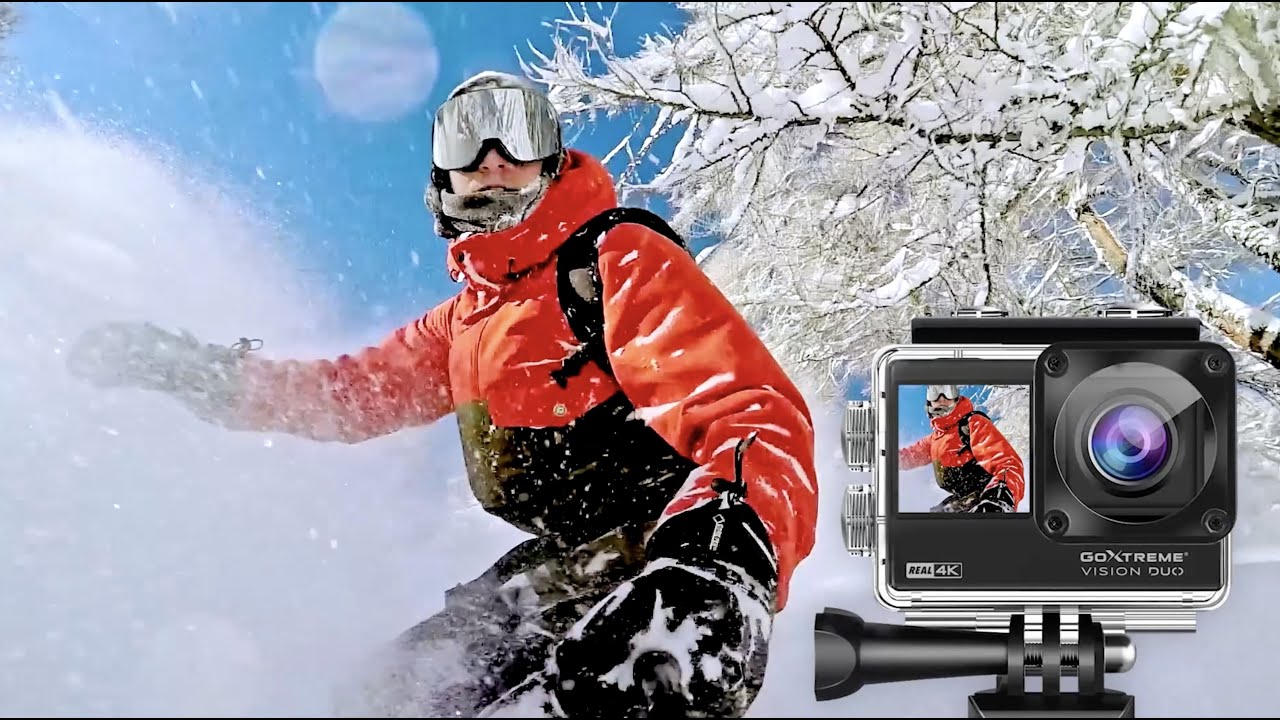 Camera GoXtreme Vision DUO 4K negru 20161