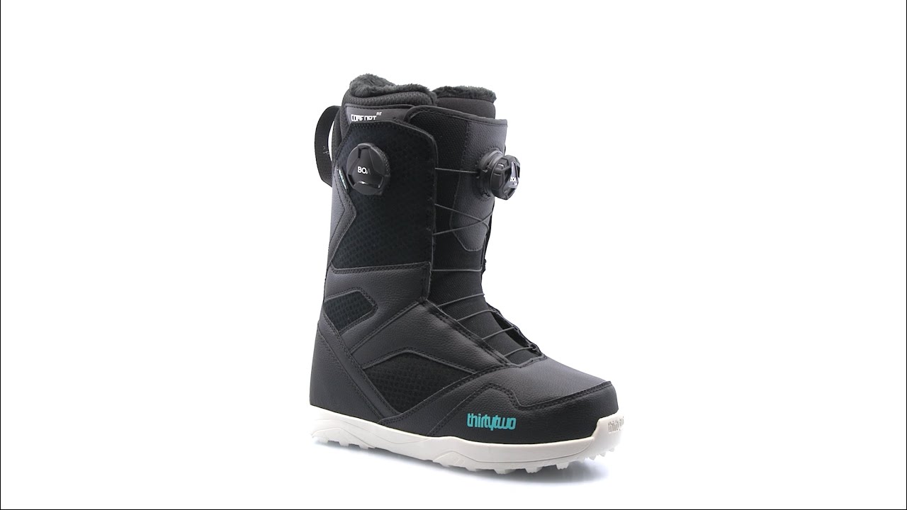 Cizme de snowboard pentru femei THIRTYTWO Stw Double Boa W'S '22 negru 8205000229