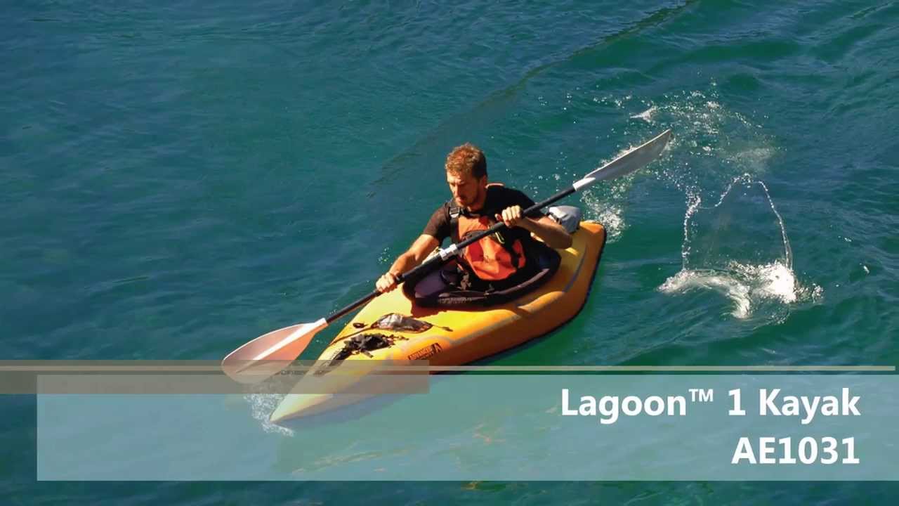 Elemente avansate Lagoon 1 TM portocaliu AE1031-O caiac gonflabil de 1 persoană