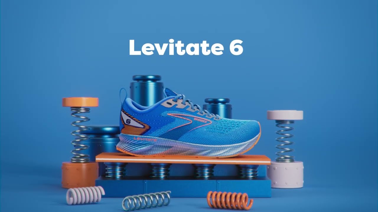 Pantofi de alergare pentru femei Brooks Levitate GTS 6 gri 1203841B137