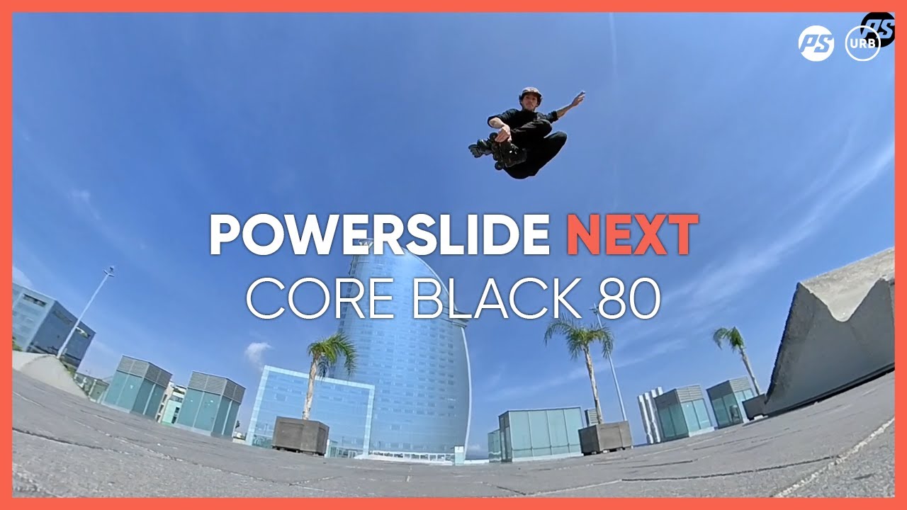 Powerslide Next Core 80 negru 908329