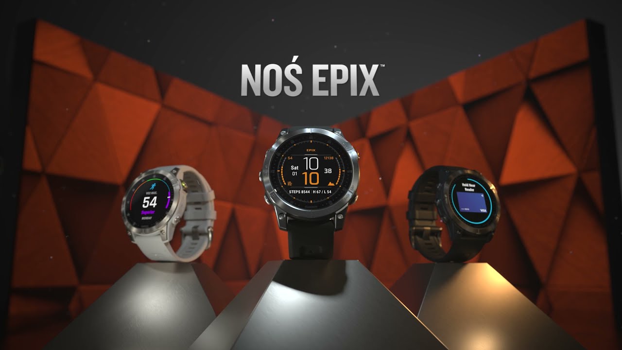 Ceas sport Garmin Epix 2 Sapphire HRM Elevate Ox negru 010-02582-11
