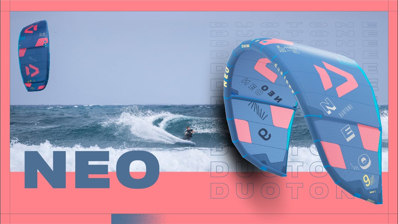 Kite surfing DUOTONE Neo 2022 albastru 44220-3004