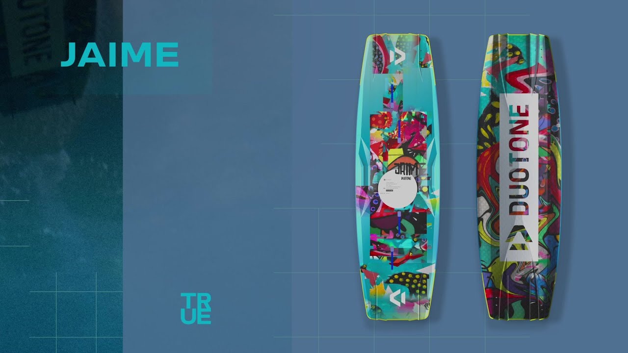 Placă de kitesurfing DUOTONE Kite TT Jaime colorată 44230-3420
