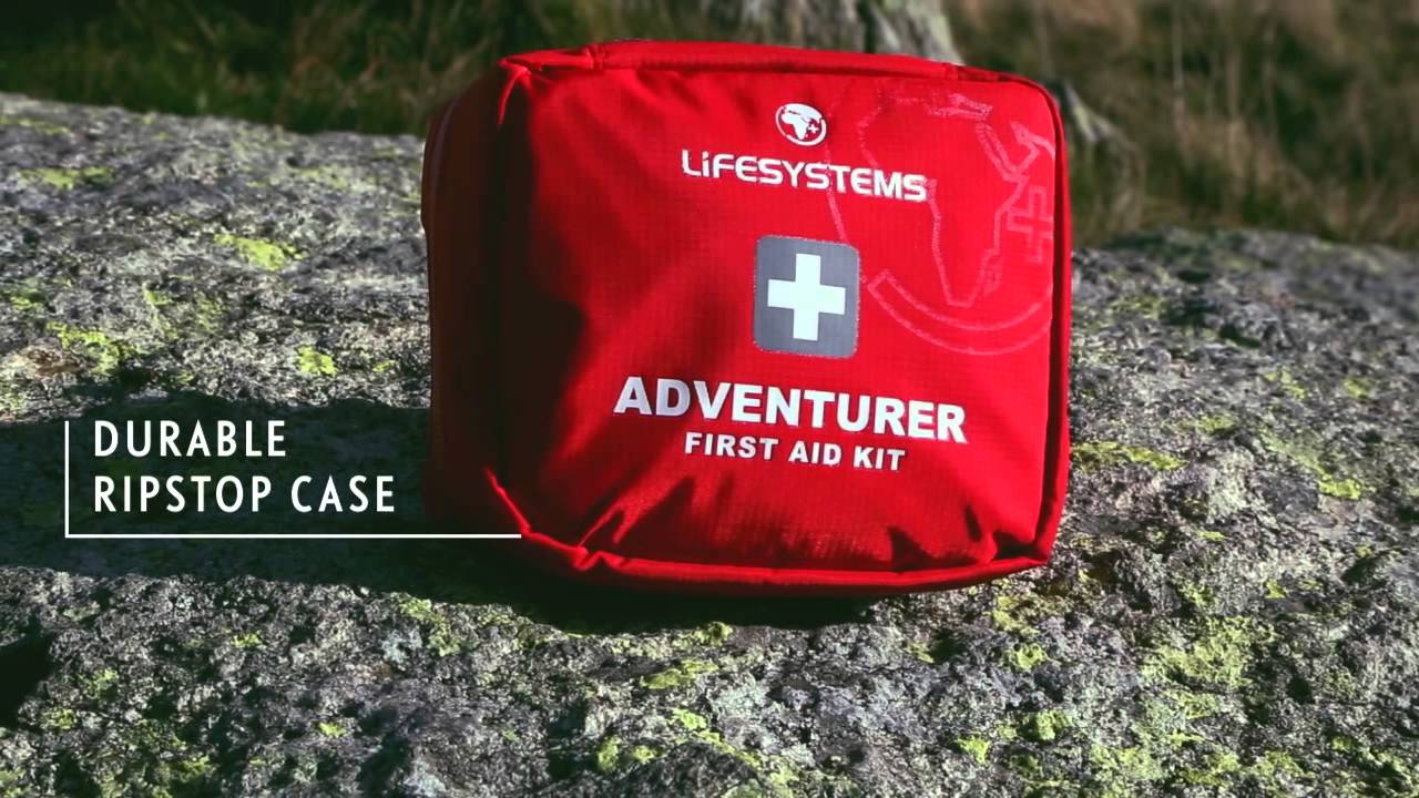 Trusă turistică Lifesystems Adventurer First Aid Kit roșie LM1030SI
