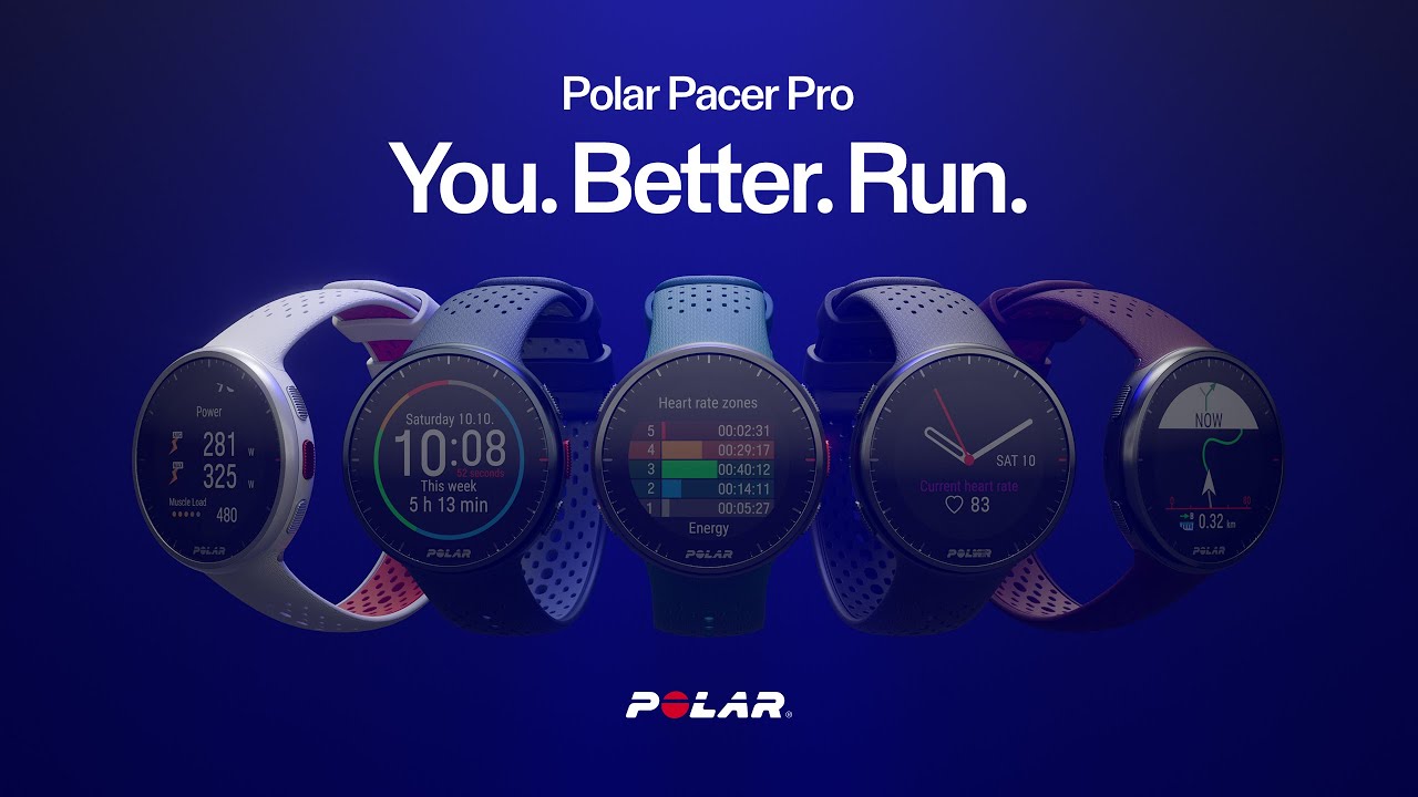 Ceas Polar Pacer PRO albastru PACER PRO BLU/BLU